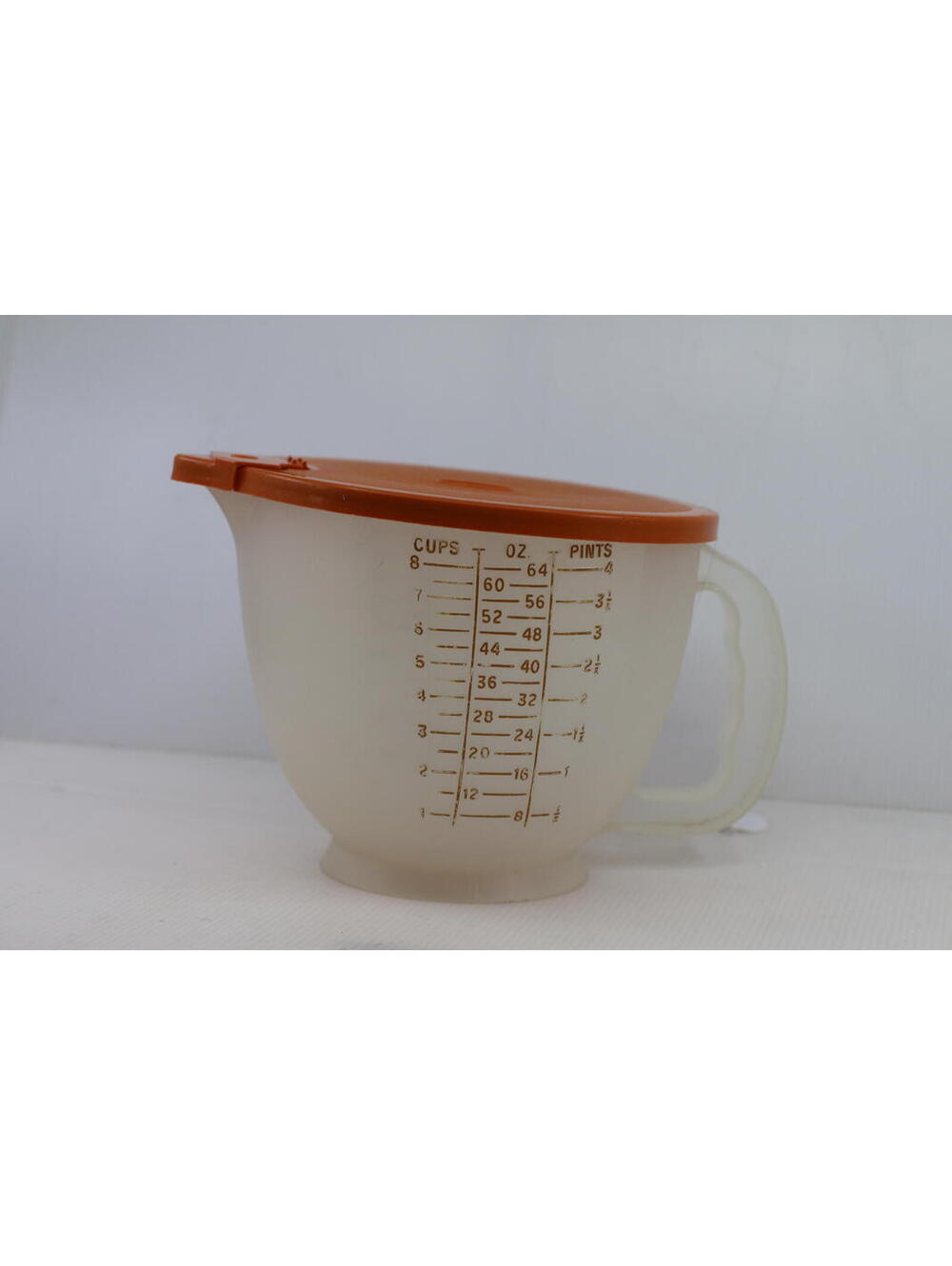 VTG 1977 Tupperware Measuring Bowl Mix N Store 4 Cup 1288-5 With Lid